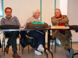 Laurent Fuxet, Roger Limacher, Henri d'Herbès  