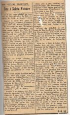 6 avril 1957, fête à Sainte-Victoire