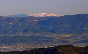 Le mont Ventoux  enneigé